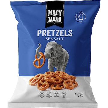 Macy and Tailor Classic Pretzels 200g