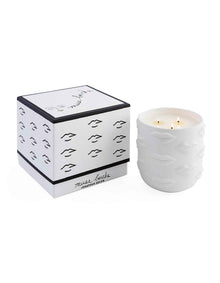 Muse 30oz Three Wick Scented Candle White