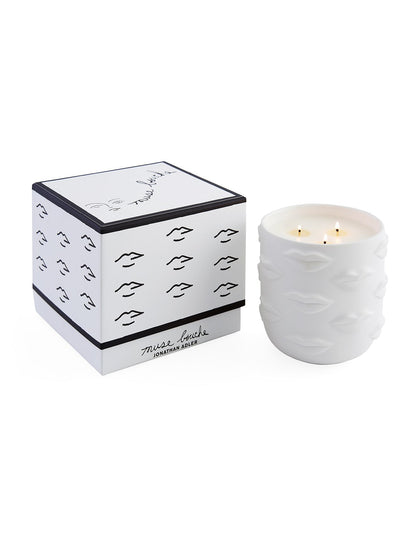 Muse 30oz Three Wick Scented Candle White