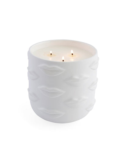 Muse 30oz Three Wick Scented Candle White