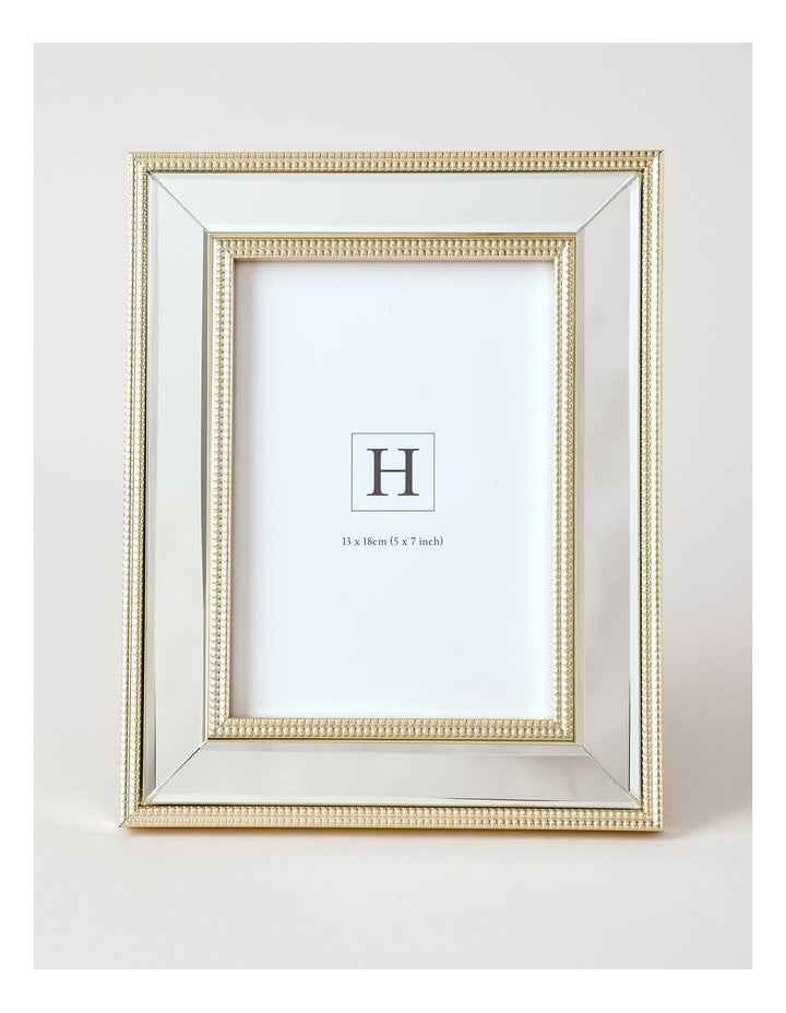 Diana Mirrored Frame 13x18cm in Gold
