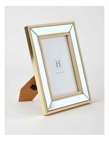 Diana Mirrored Frame 13x18cm in Gold