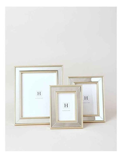 Diana Mirrored Frame 20x25cm in Gold