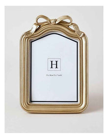 Harper Bow Photo Frame 13x18cm in Gold