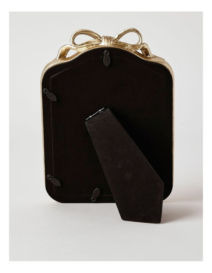 Harper Bow Photo Frame 13x18cm in Gold