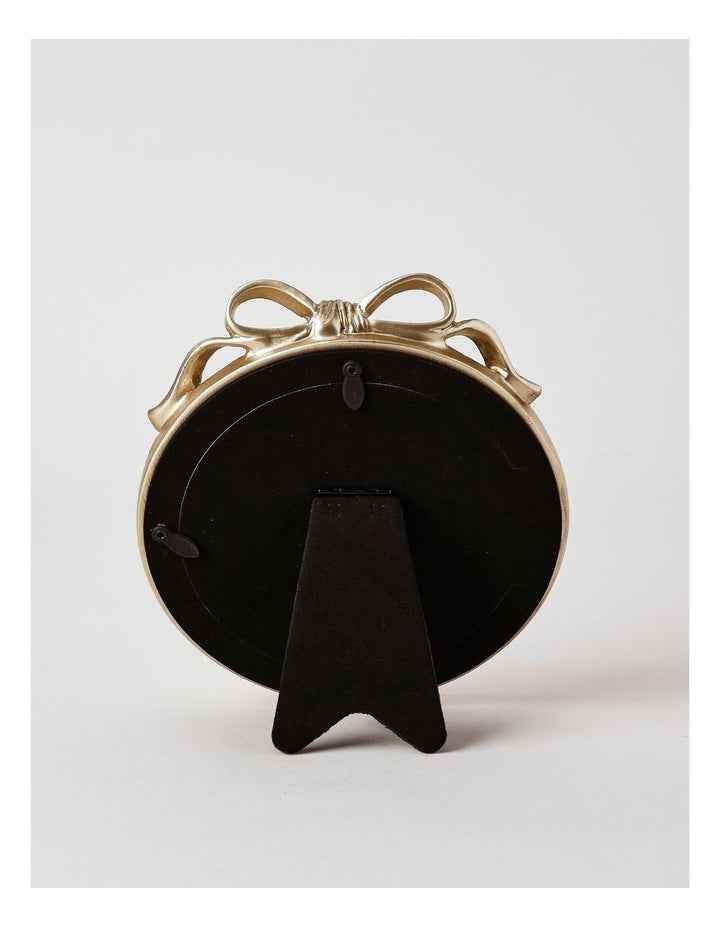 Harper Bow Photo Frame 13x13cm in Gold