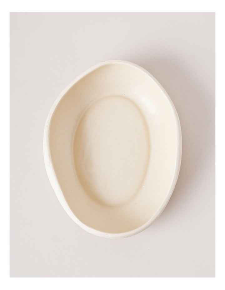 Peninsula Ceramic Wavy Bowl 30cm in Cream