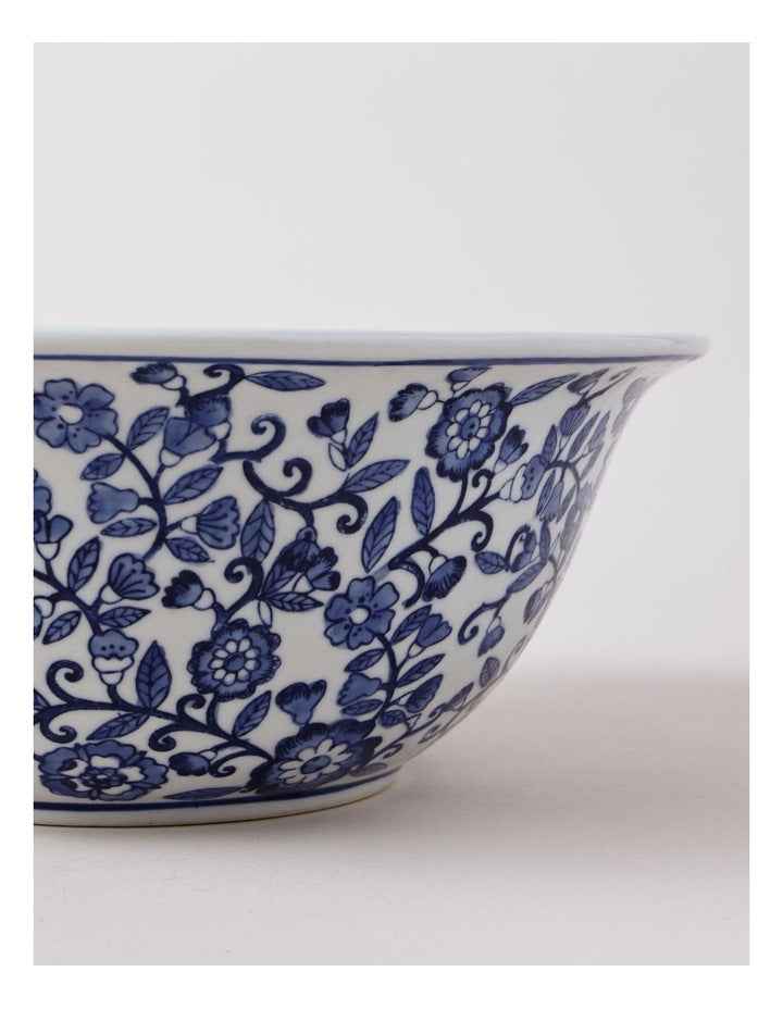 Hand Painted Decorative Bowl 29x11cm in Blue