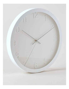 Tatum Clock 40cm in White