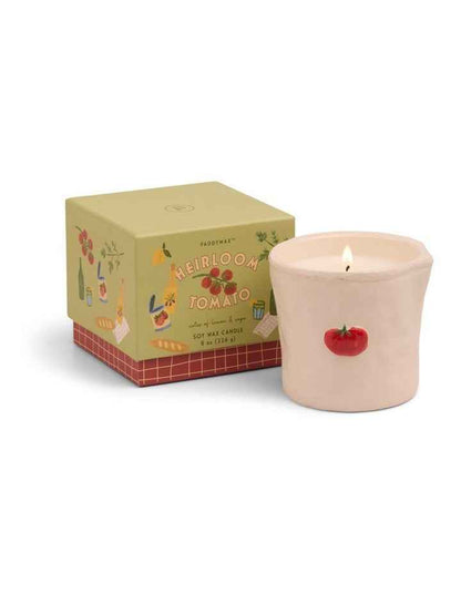 Bistro Ceramic Heirloom Tomato Candle