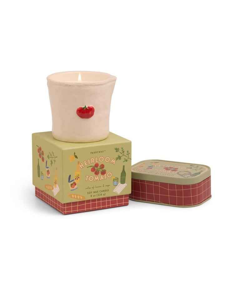 Bistro Ceramic Heirloom Tomato Candle