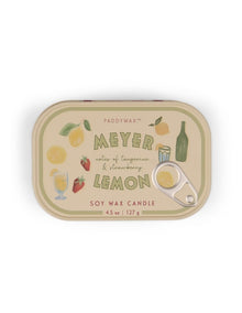 Bistro Printed Meyer Lemon Tin