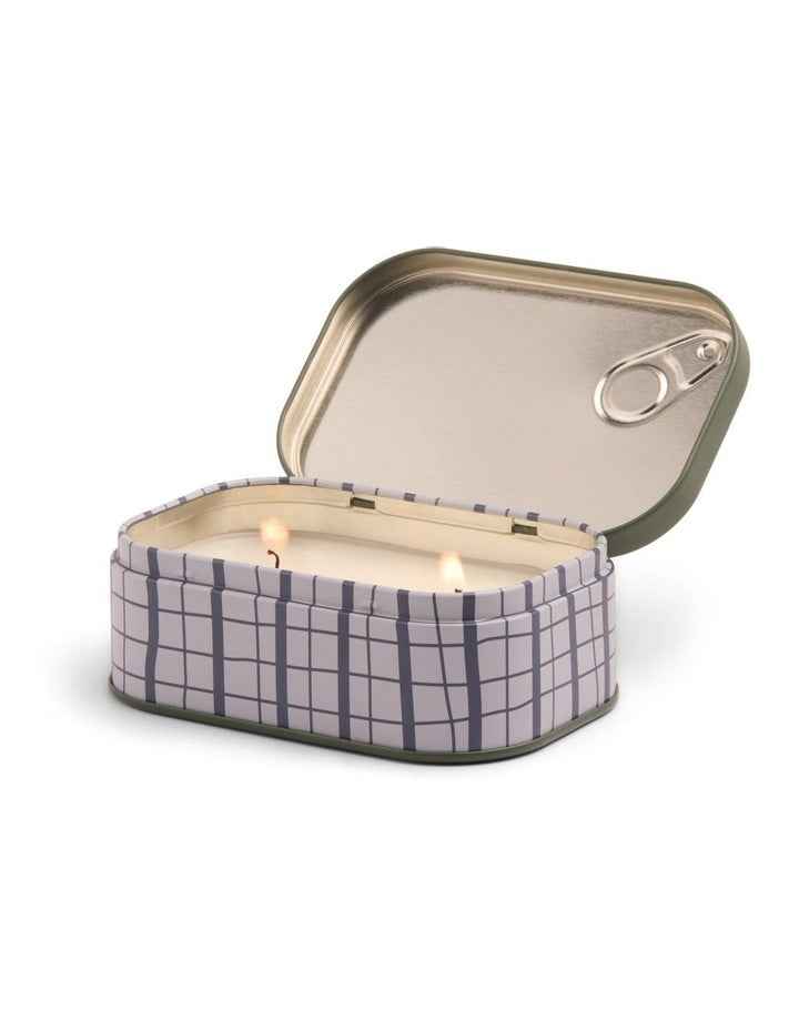 Bistro Printed Fig Tin Candle