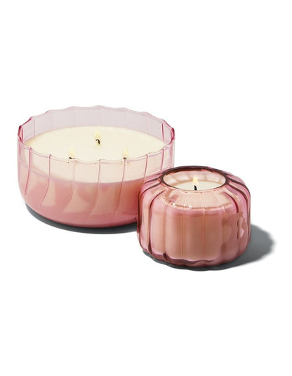 Ripple Glass Candle