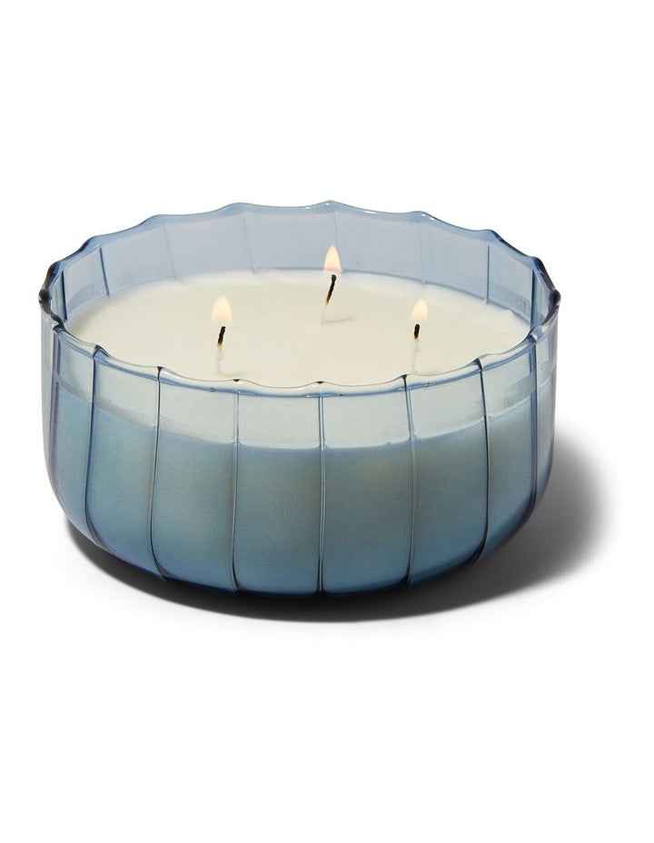 Ripple Glass Candle