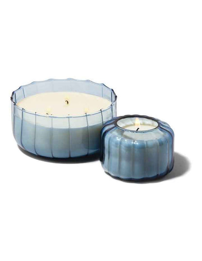 Ripple Glass Candle