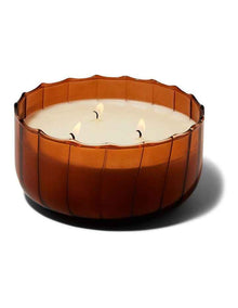 Ripple Tobacco Patchouli Glass Candle 12 OZ