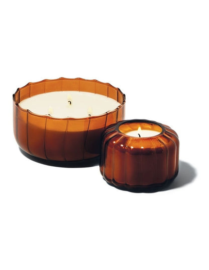 4.5 Oz. Ripple Glass Candle