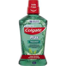 Colgate Mouthwash Freshmint Alcohol Free - Plax 500mL
