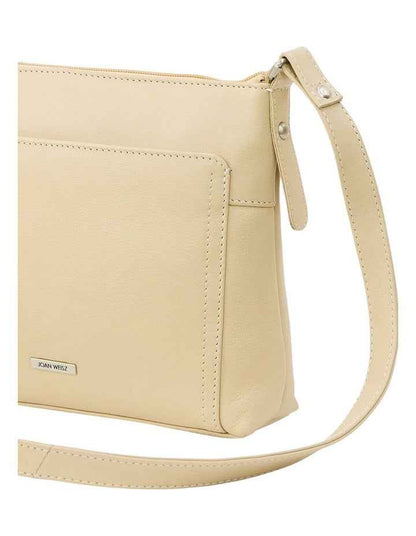 Tracks Crossbody Bag in Sand