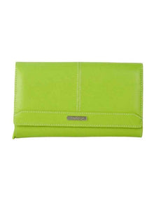 Dakota Large Wallet in Lime