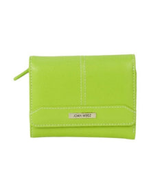 Dakota Small Wallet in Lime