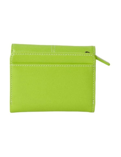 Dakota Small Wallet in Lime