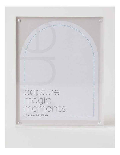 Acrylic 20x25cm Frame in Clear
