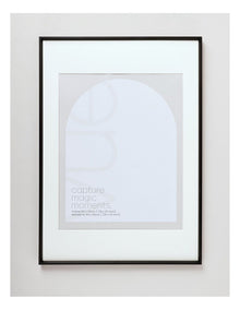 Aluminium Photo Frame 50x70/40x50cm in Black