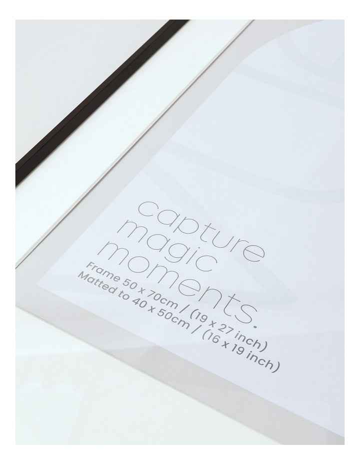 Aluminium Photo Frame 50x70/40x50cm in Black