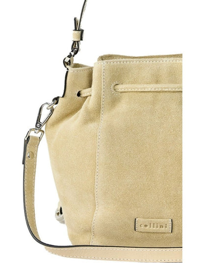 Montego Suede Bucket Bag in Taupe