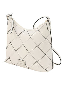 Hallie Crossbody Bag in Cream