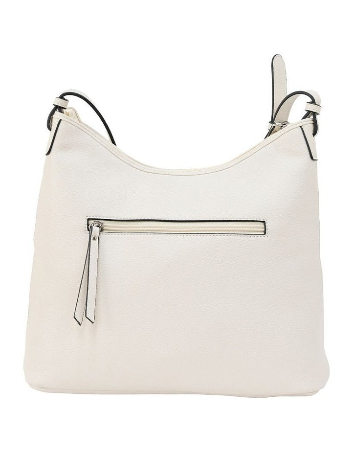 Hallie Crossbody Bag in Cream