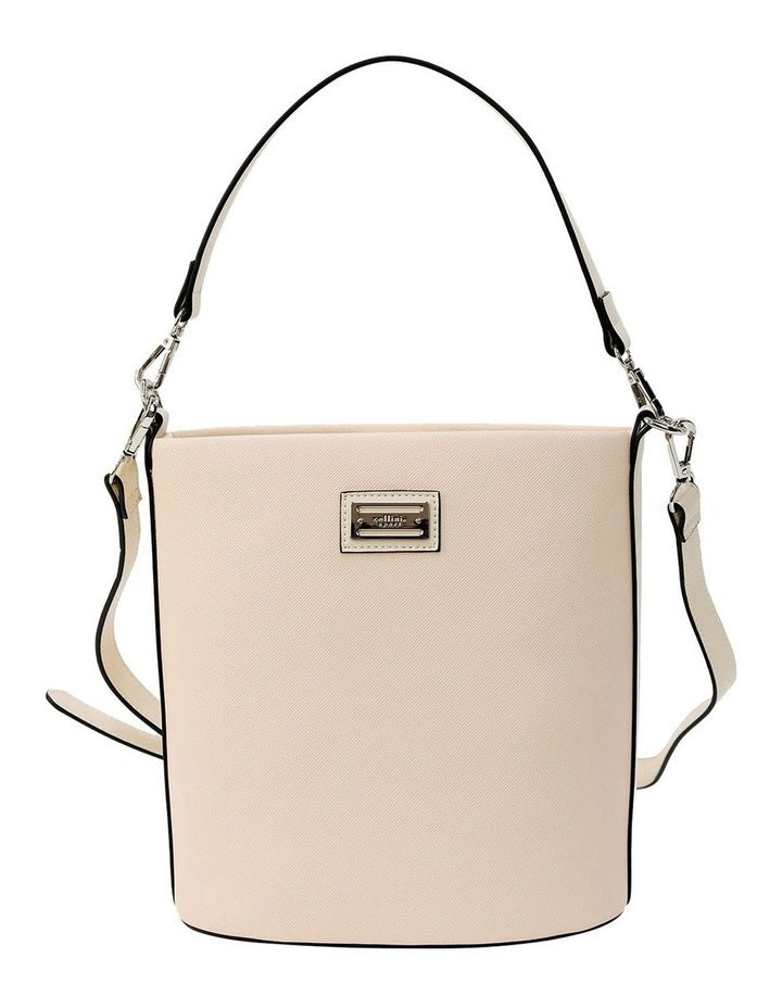 Joy Bucket Bag in Blush