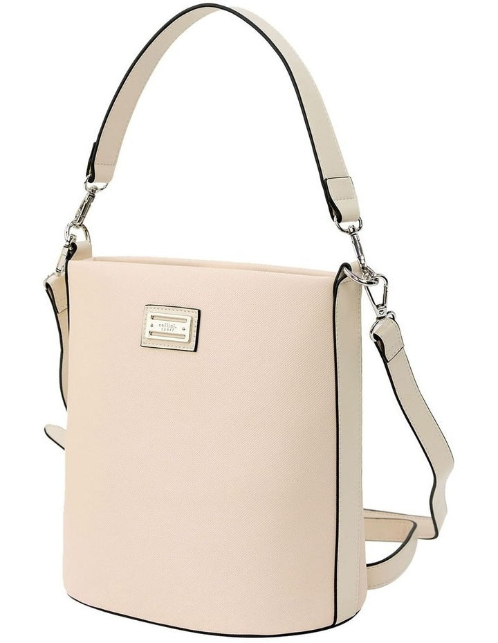 Joy Bucket Bag in Blush