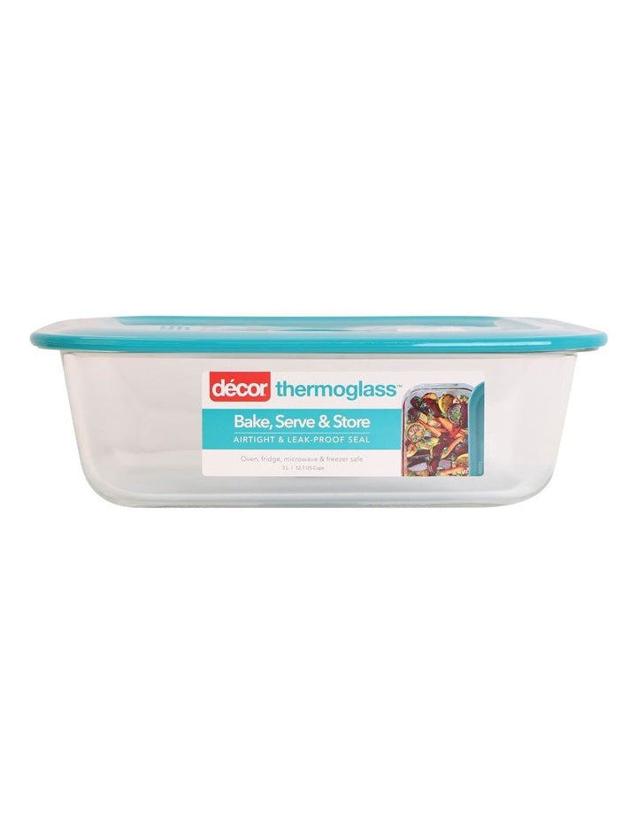 Thermoglass Realseal Oblong 3L in Clear