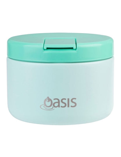 Stainless Steel Double Wall Insulated Food Flask 300ml in Mint