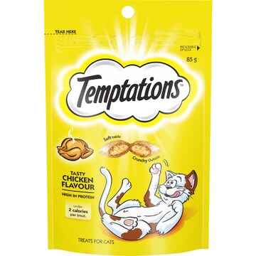 Temptations Cat Treats Tasty Chicken Flavour 85g