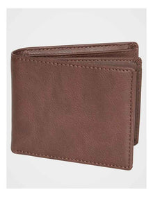 Wallet and Belt Gift Set in Brown