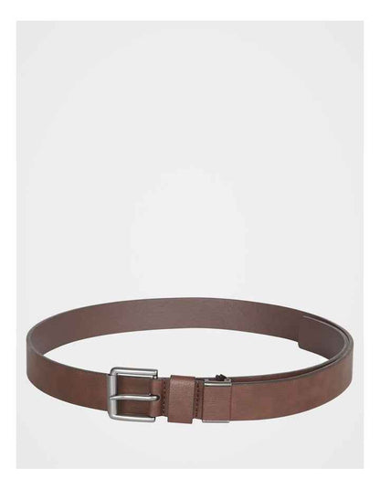 Wallet and Belt Gift Set in Brown