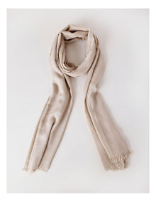 Solid Scarf in Natural