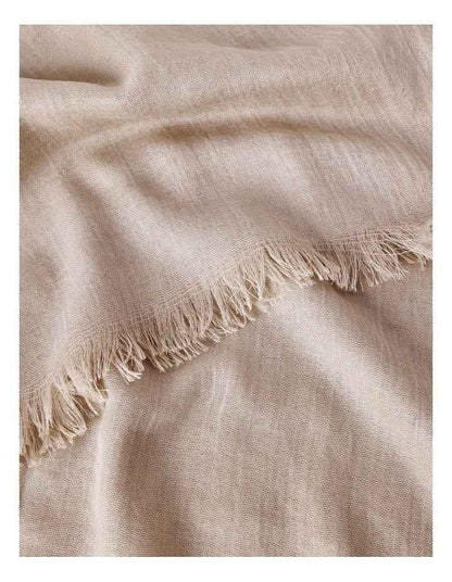 Solid Scarf in Natural