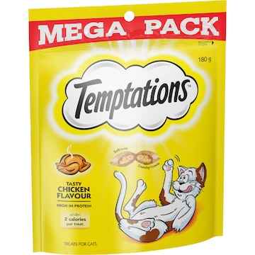Temptations Cat Treats Tasty Chicken Flavour 180g
