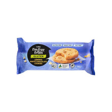 COLES I'M FREE FROM GLUTEN LEMON & WHITE CHOCOLATE COOKIES