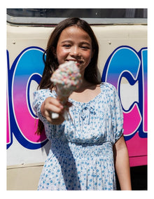 Maude Mini Dress (8 - 16 Years) in Print