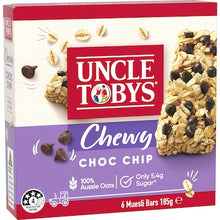 Uncle Tobys Muesli Bars Chewy Choc Chip 6 pack