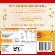 Uncle Tobys Muesli Bars Yoghurt & Honeycomb 185g