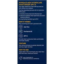 Nivea Men Hydrocare Replenishing Moisturiser With SPF 15 75mL