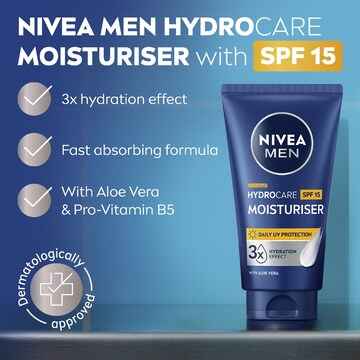 Nivea Men Hydrocare Replenishing Moisturiser With SPF 15 75mL