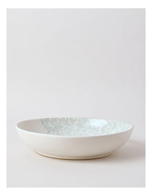 Hinterland Serving Bowl in White/Blue